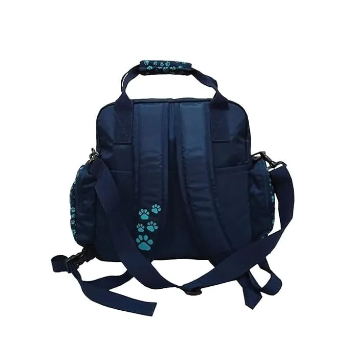 26 Litres Polyester Adjustable Strap Baby Diaper Nappy Changing | Mother Handbag | Maternity Backpack (Blue)