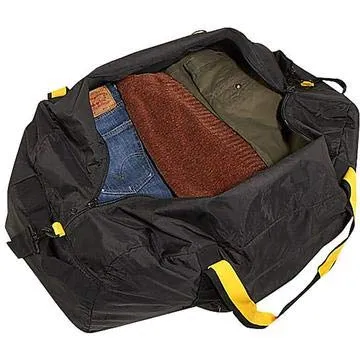 A. Saks 36 Inch Lightweight Folding Duffel (Black)