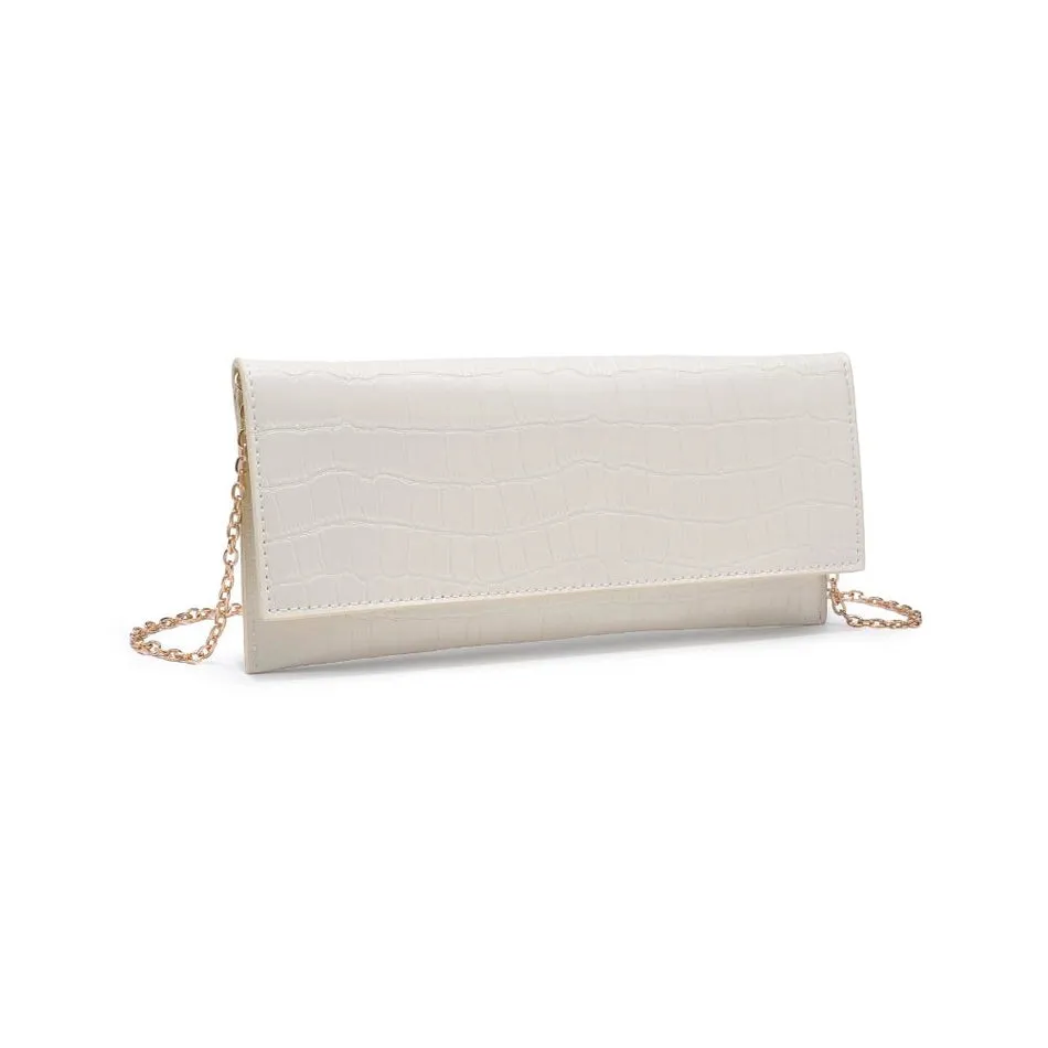 Adelle Clutch Ivory