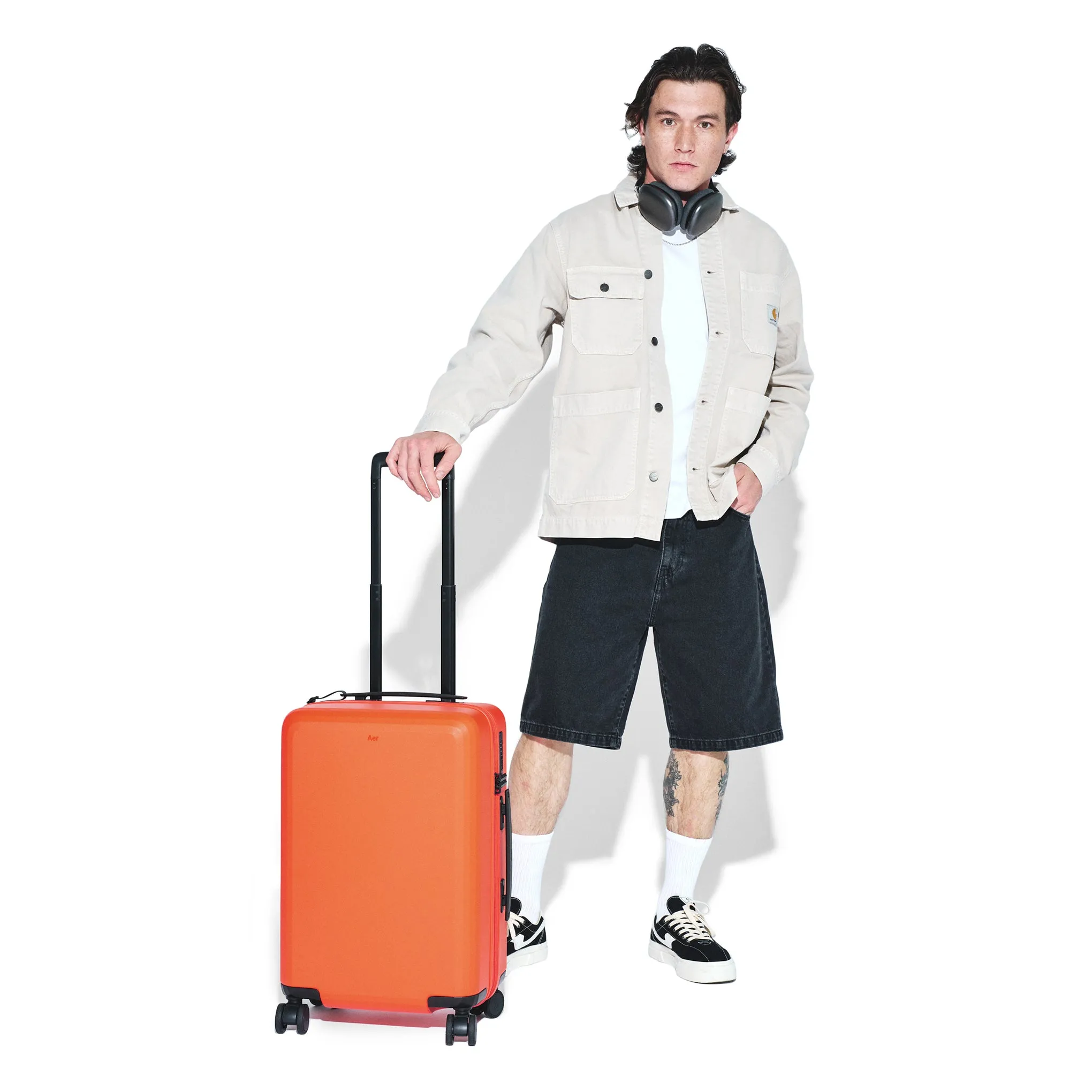 Aer Carry-On Suitcase - Orange