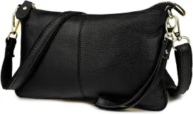 Artwell Genuine Leather Clutch Wallet For Women Wristlet Envelop Crossbody Purse Card Shoulder Bag