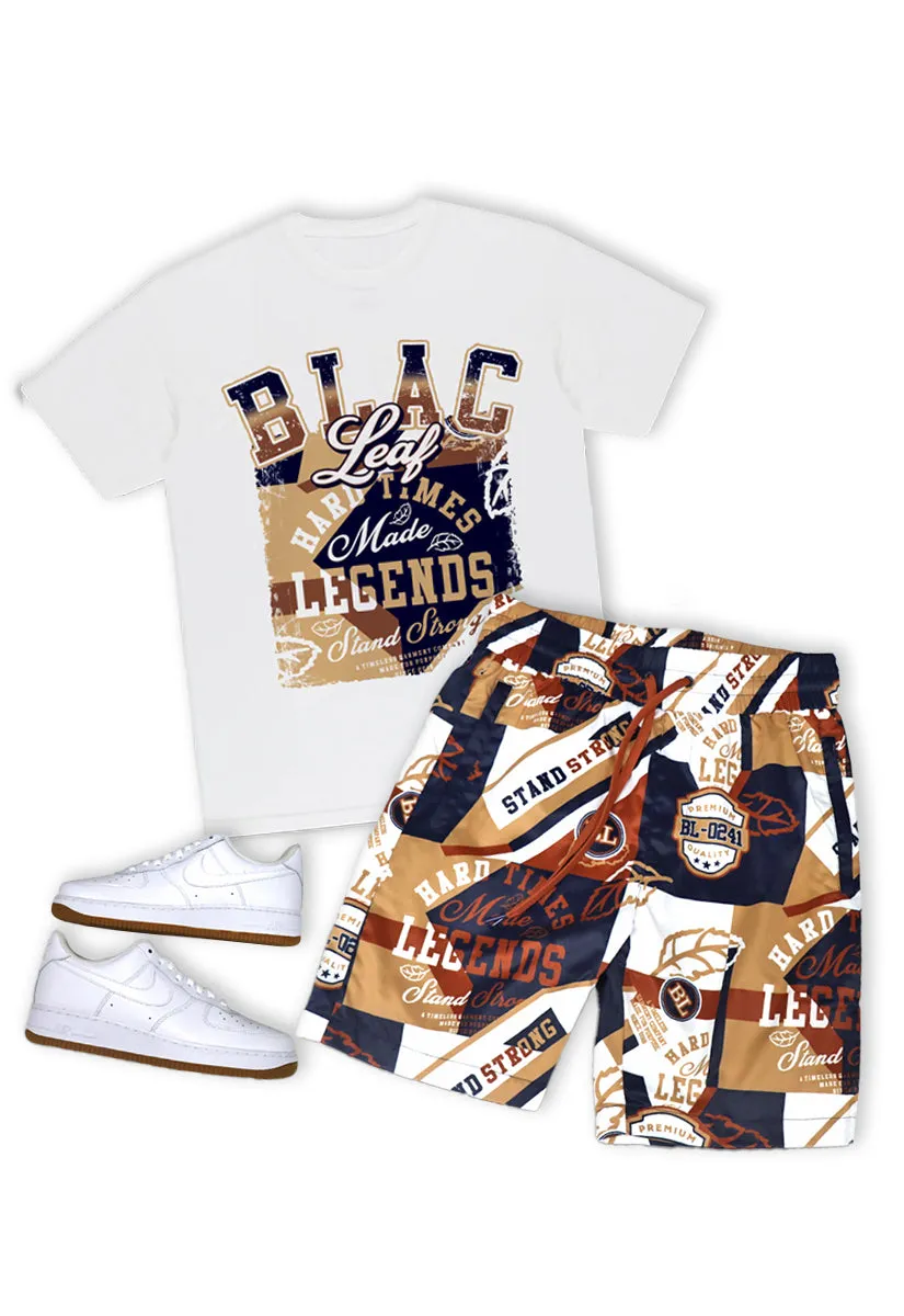 Blac Leaf Stand Strong Domestic Tee, and Stand Strong Shorts (Shoes Not Included)