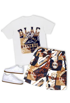 Blac Leaf Stand Strong Domestic Tee, and Stand Strong Shorts (Shoes Not Included)
