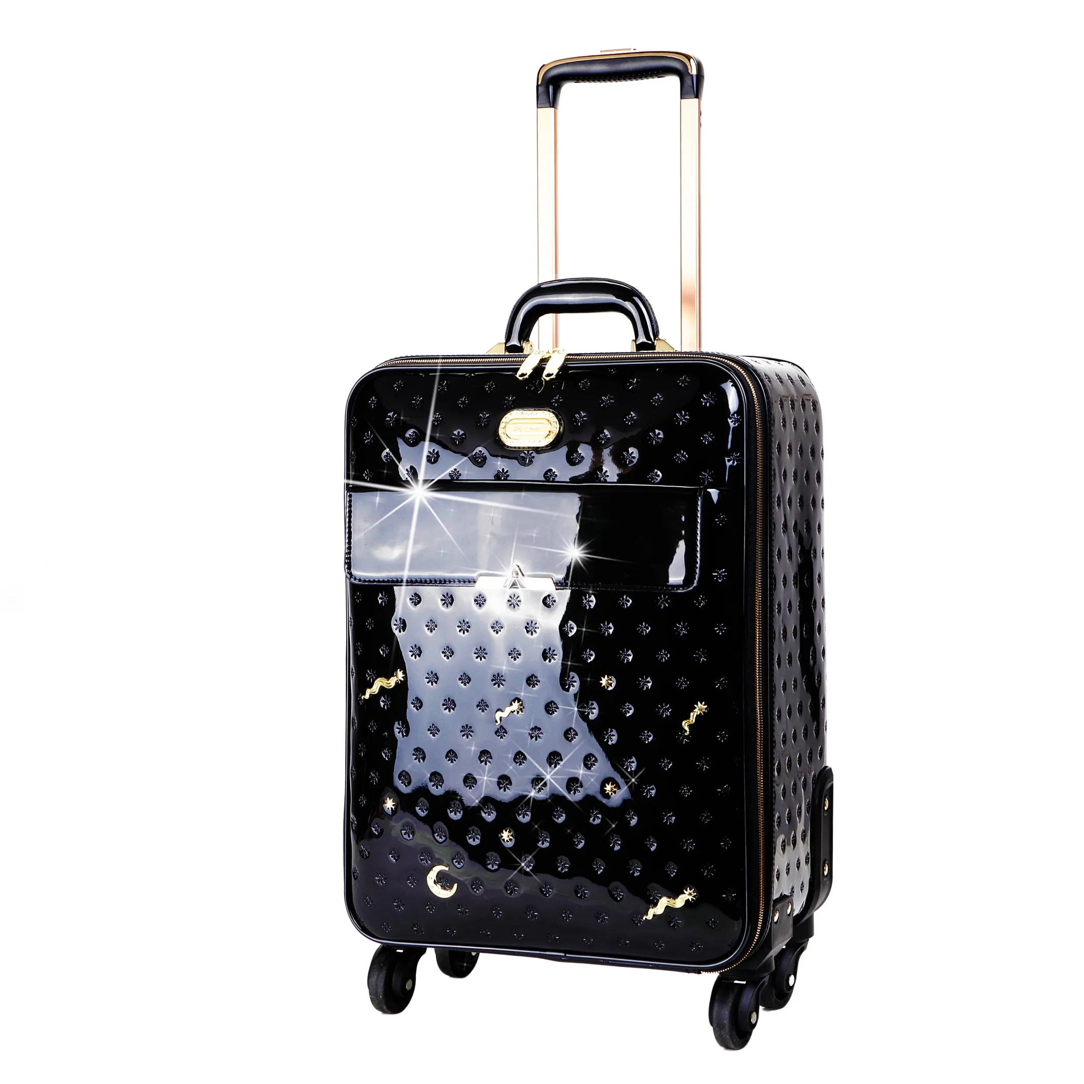 Brangio Stylish Embossed Trolley Bag
