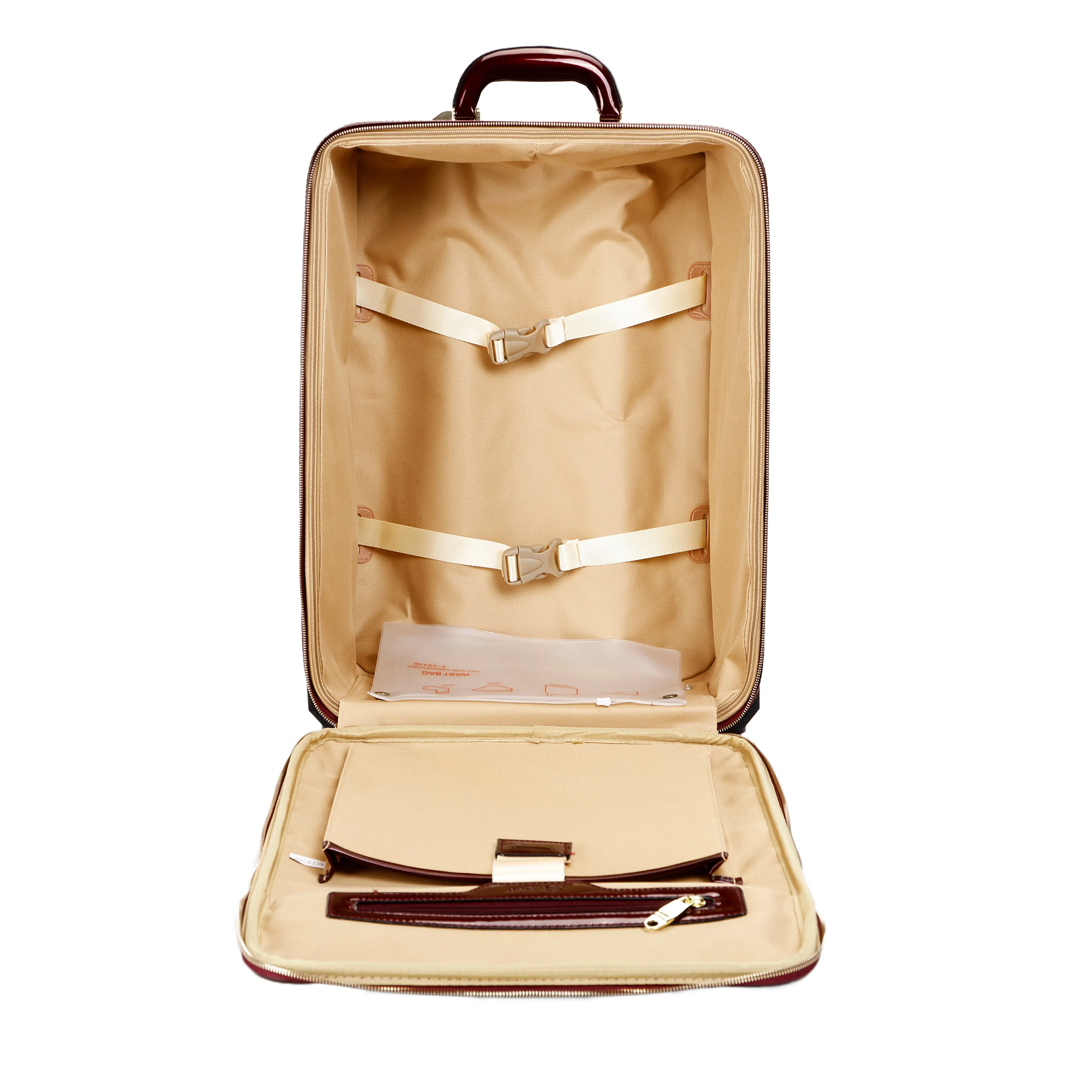 Brangio Stylish Embossed Trolley Bag