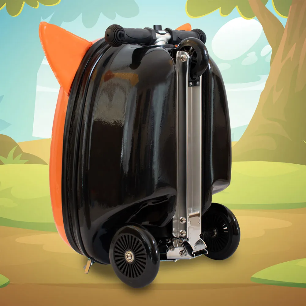 BUY 1 GET 1 FREE! Zinc Flyte Frazer the Fox Scooter Suitcase
