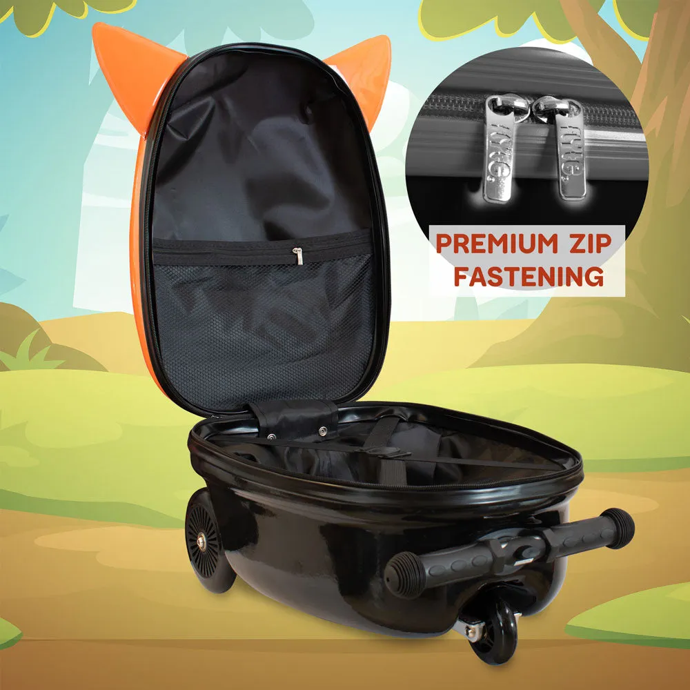 BUY 1 GET 1 FREE! Zinc Flyte Frazer the Fox Scooter Suitcase