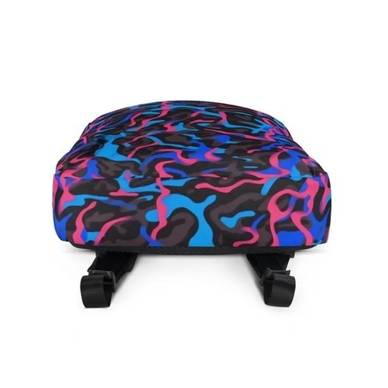 Camo Neon-Print Backpack