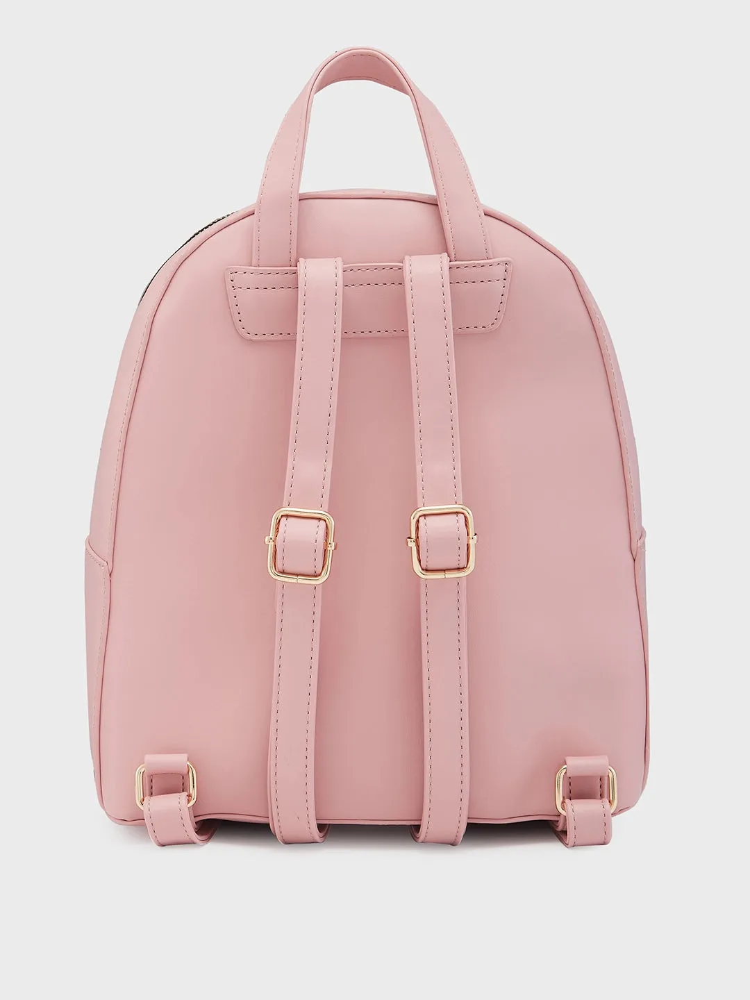 Caprese Rabina Fashion Backpack Medium Pink