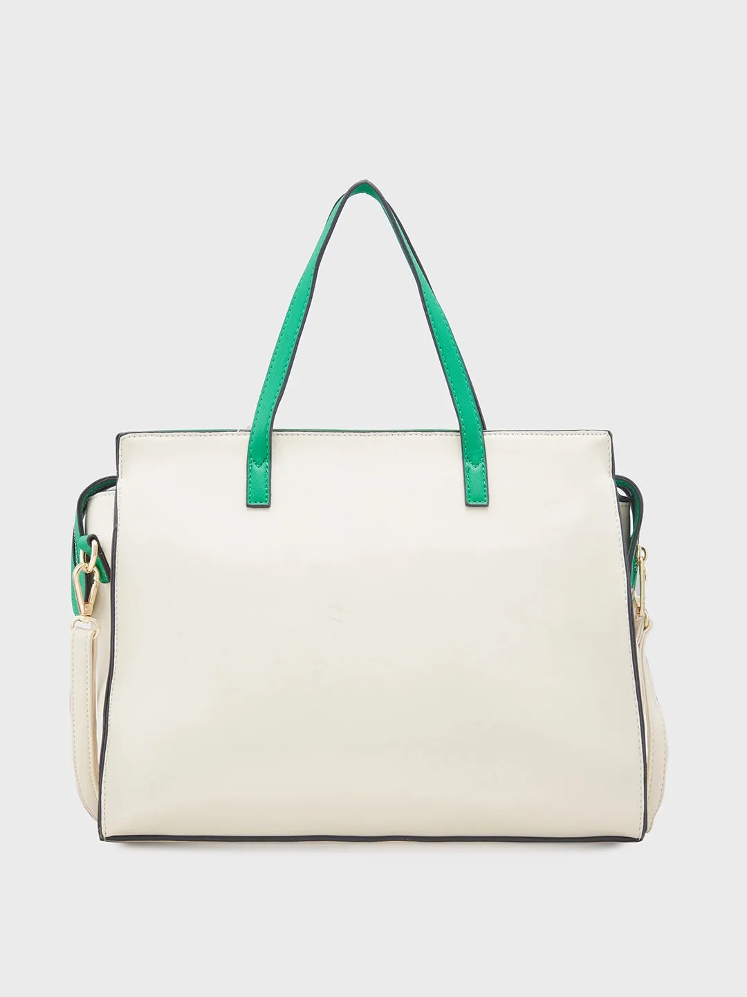 Caprese Tiera Satchel Large Cream
