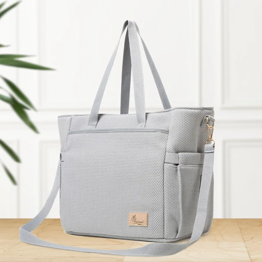 Caramello Tote Multi Purpose Diaper Bag With Spacious Storage