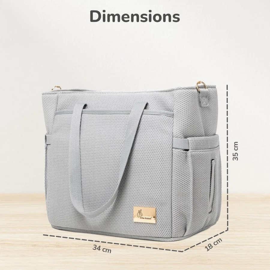 Caramello Tote Multi Purpose Diaper Bag With Spacious Storage