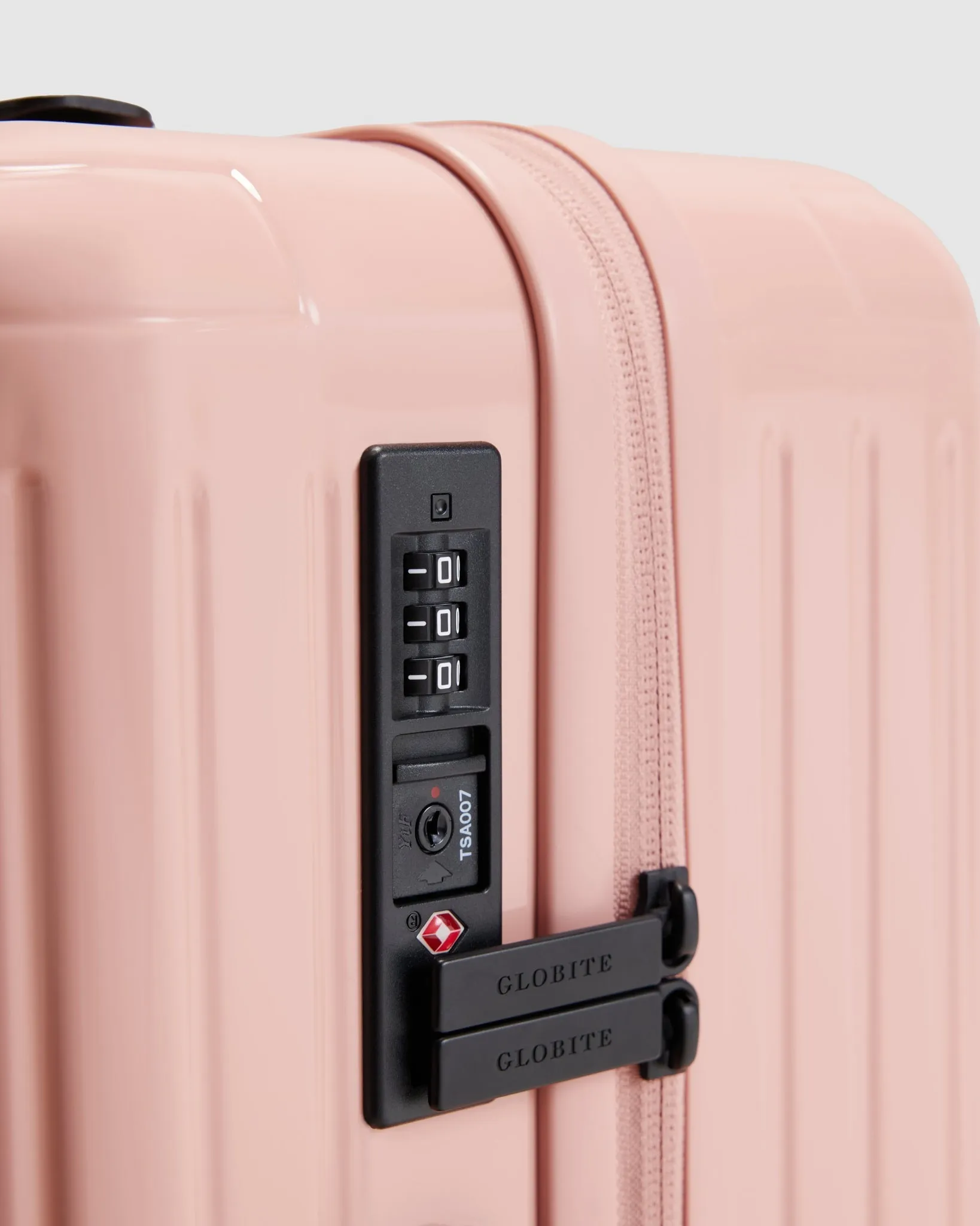 Carry On Suitcase - Whisper Pink