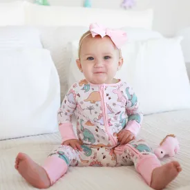 Dolly's Dinos Convertible Zip Romper