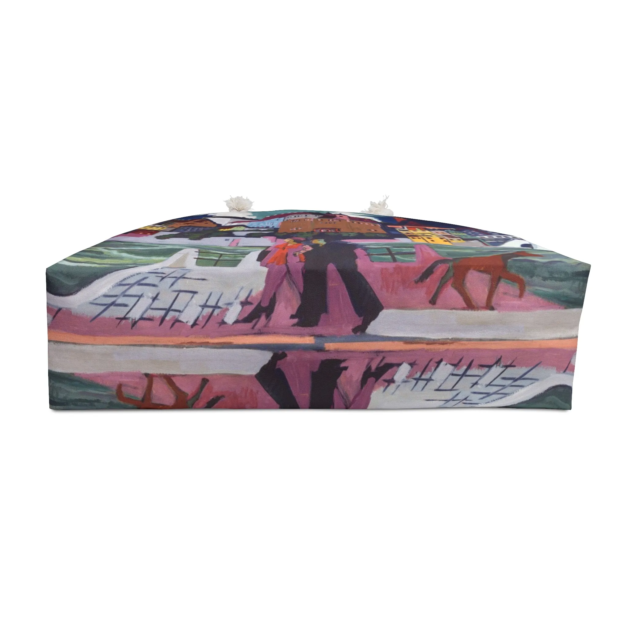 Ernst Kirchner "View of Basel" Weekender Bag