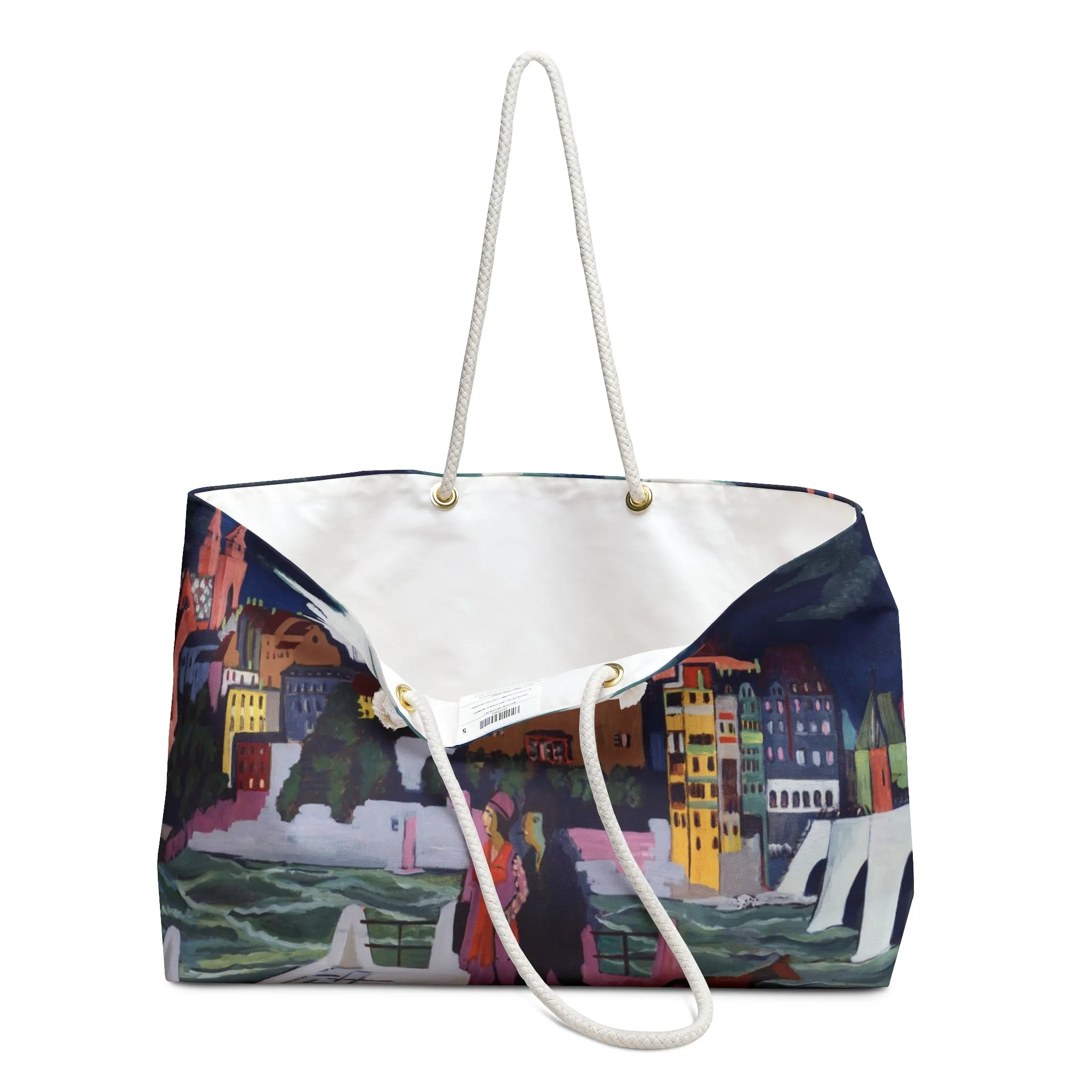 Ernst Kirchner "View of Basel" Weekender Bag