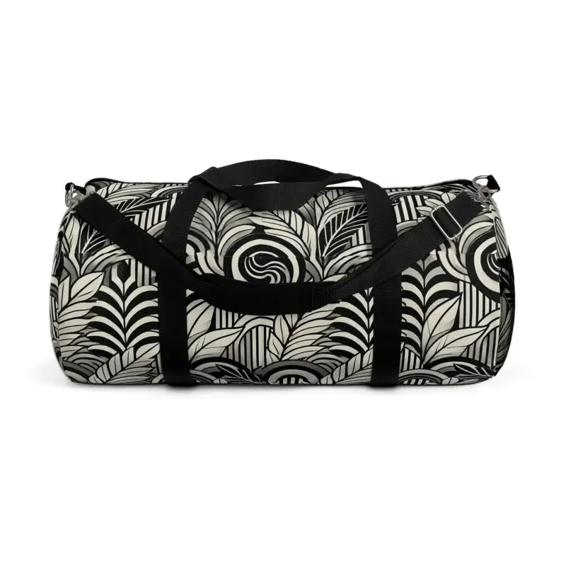 Express Black Oxford Canvas Duffel Bag