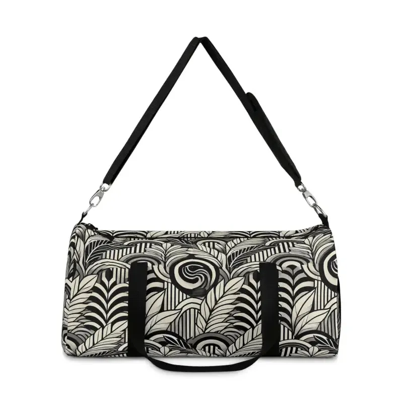 Express Black Oxford Canvas Duffel Bag