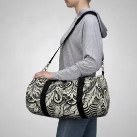 Express Black Oxford Canvas Duffel Bag