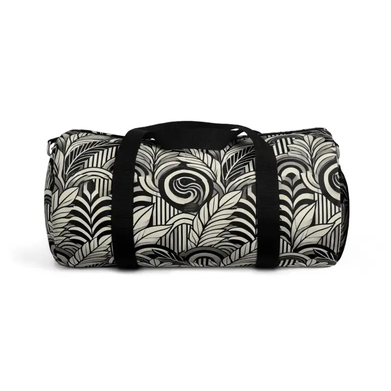 Express Black Oxford Canvas Duffel Bag
