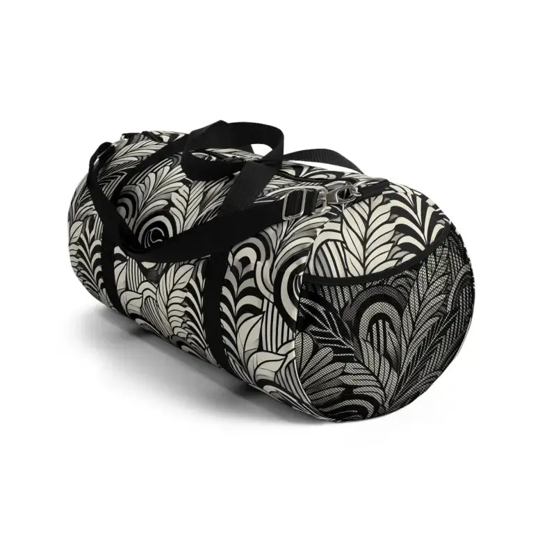 Express Black Oxford Canvas Duffel Bag