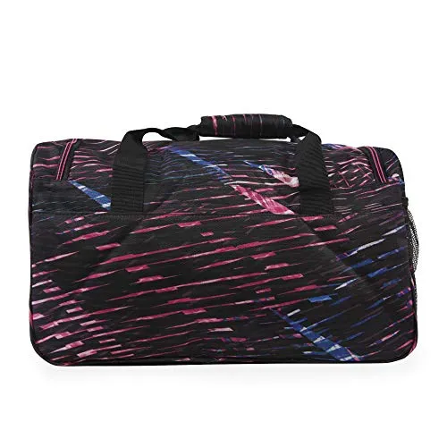 Fila Kelly 19-in Sports Duffel Bag, Stripe Static Pink One Size