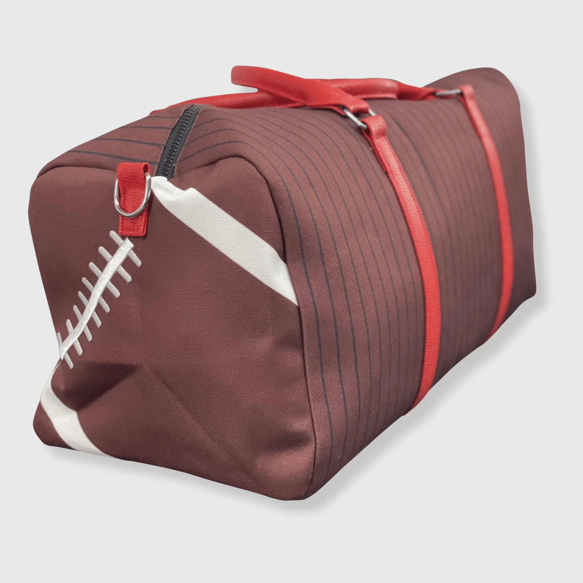 Football Brown Duffel Bag