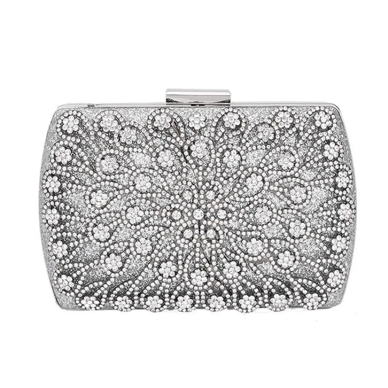 Gold Crystal Clutch