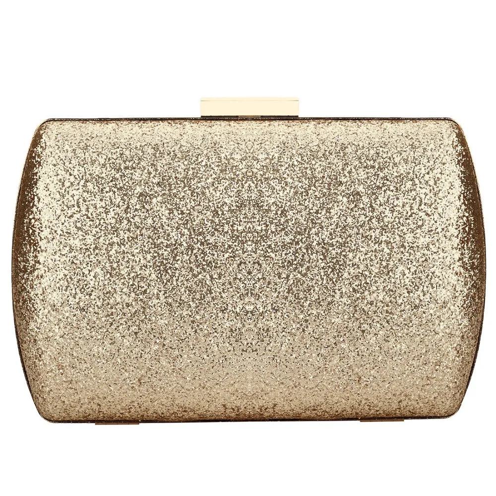 Gold Crystal Clutch