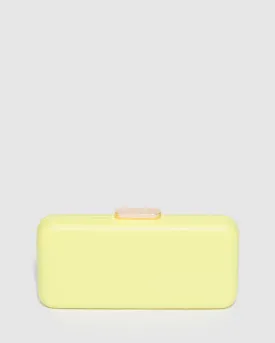 Green Charlie Hardcase Clutch Bag