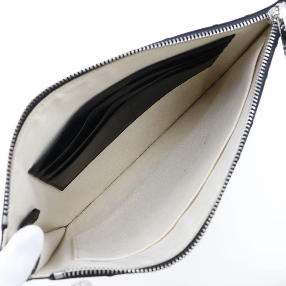 Gucci Gg Embossé  Leather Clutch Bag ()