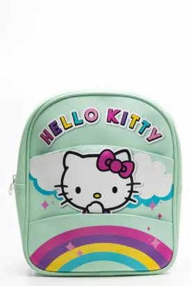 Hello Kitty Back Pack Bag Green