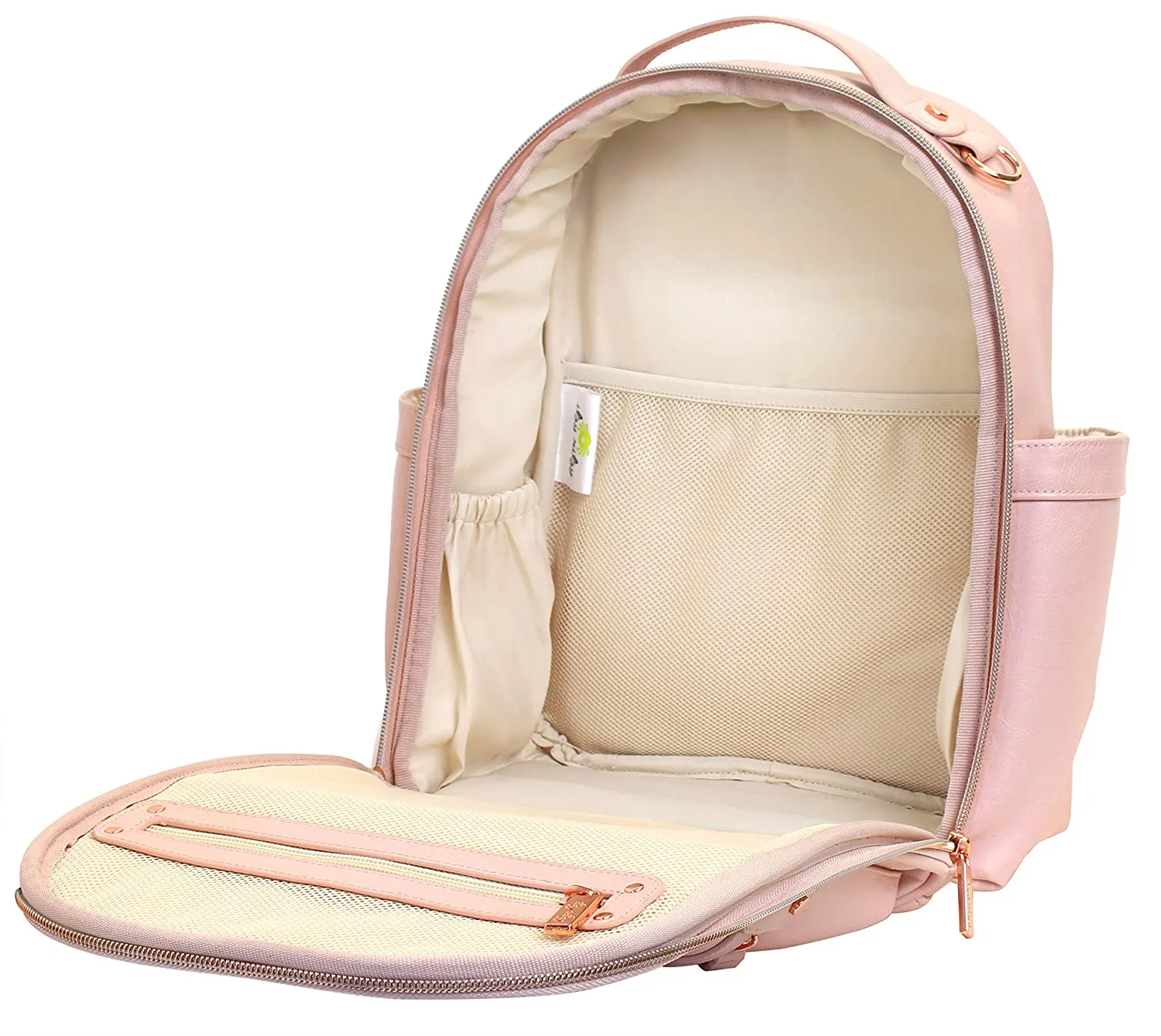 Itzy Ritzy Mini Diaper Bag Backpack – Blush