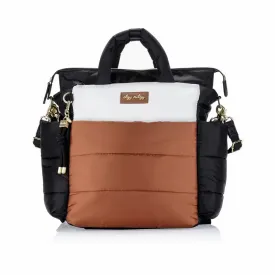 Itzy Ritzy *New* Dream Convertible™ Coffee & Cream Diaper Bag
