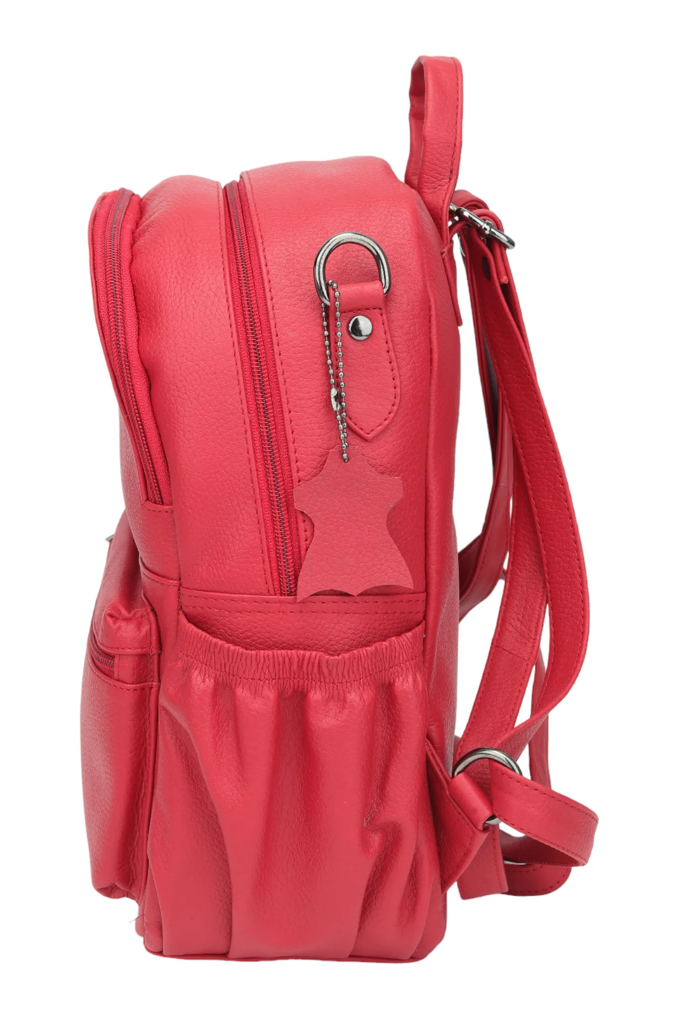 Ladies Premium Leather Backpack with Hand bag 99532
