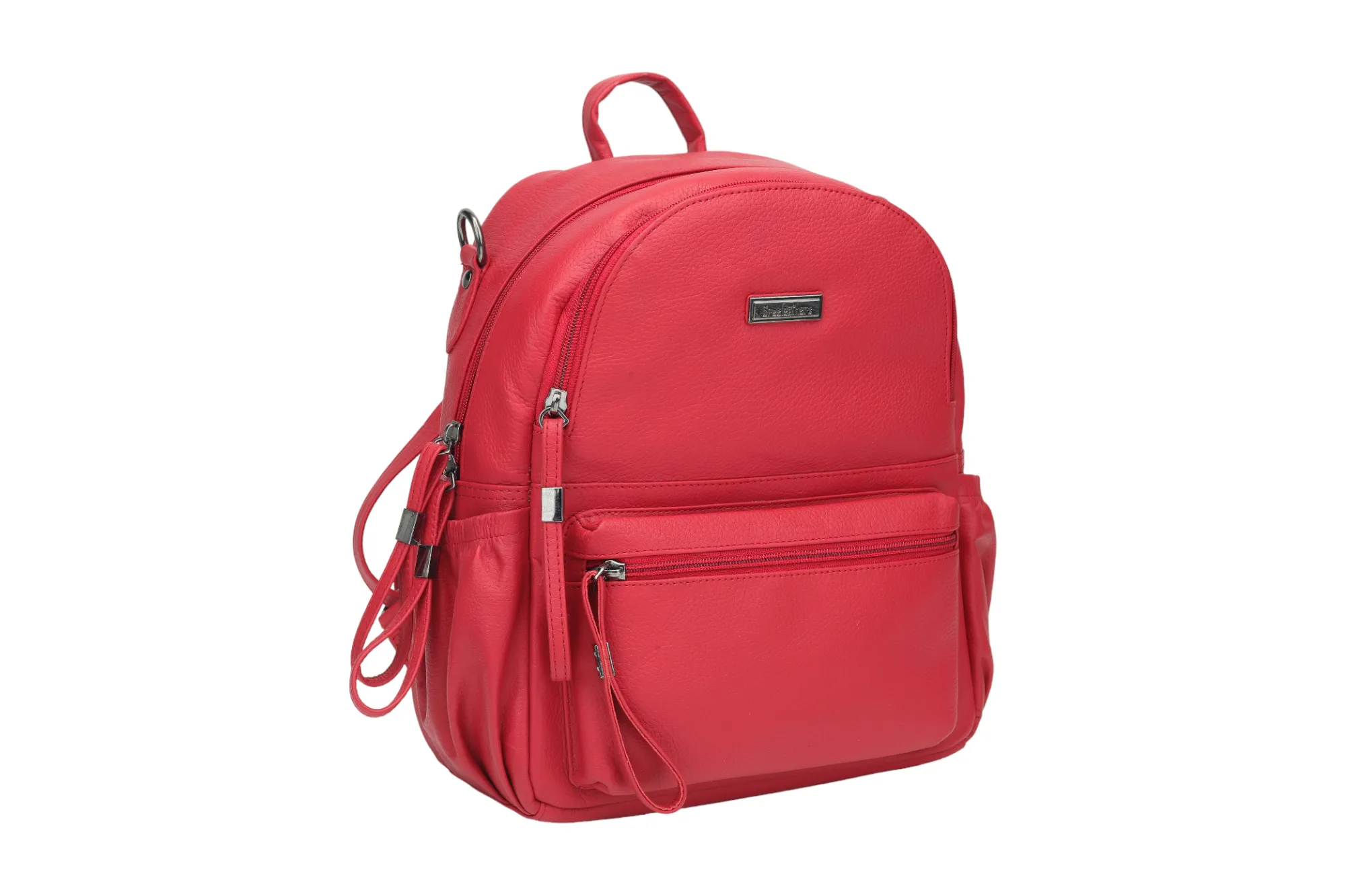Ladies Premium Leather Backpack with Hand bag 99532