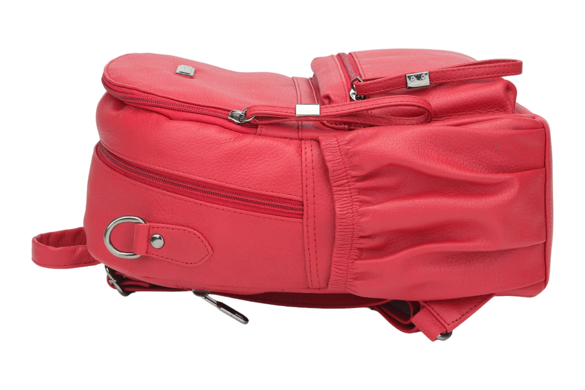 Ladies Premium Leather Backpack with Hand bag 99532