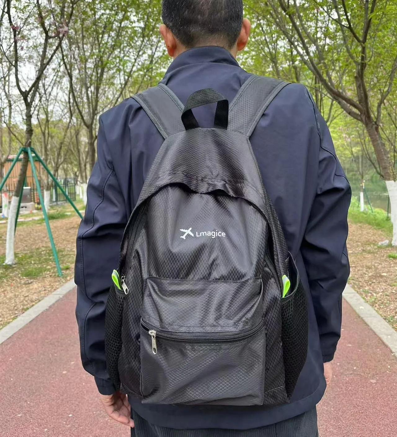 Lightweight foldable backpack outdoor mountaineering bag travel backpack