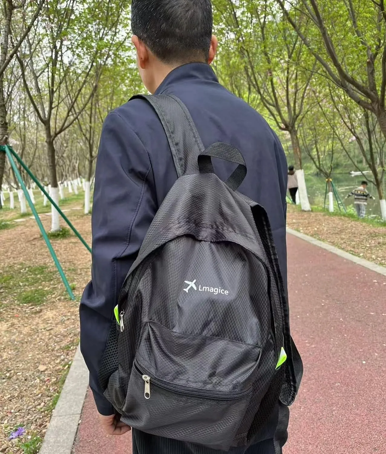 Lightweight foldable backpack outdoor mountaineering bag travel backpack