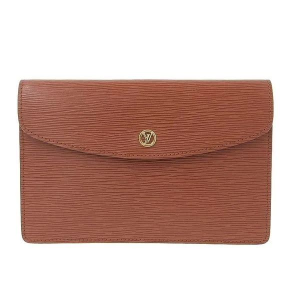 LOUIS VUITTON VINTAGE EPI LEATHER MONTAIGNE CLUTCH