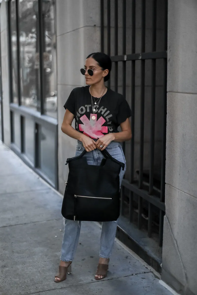Mid City Tote in Black