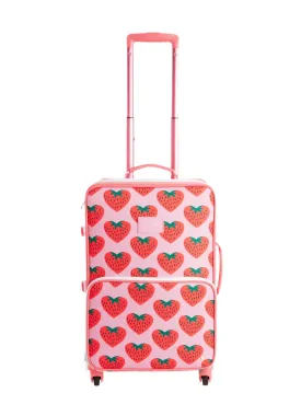 Mini Logan Carry-On Suitcase | Strawberry