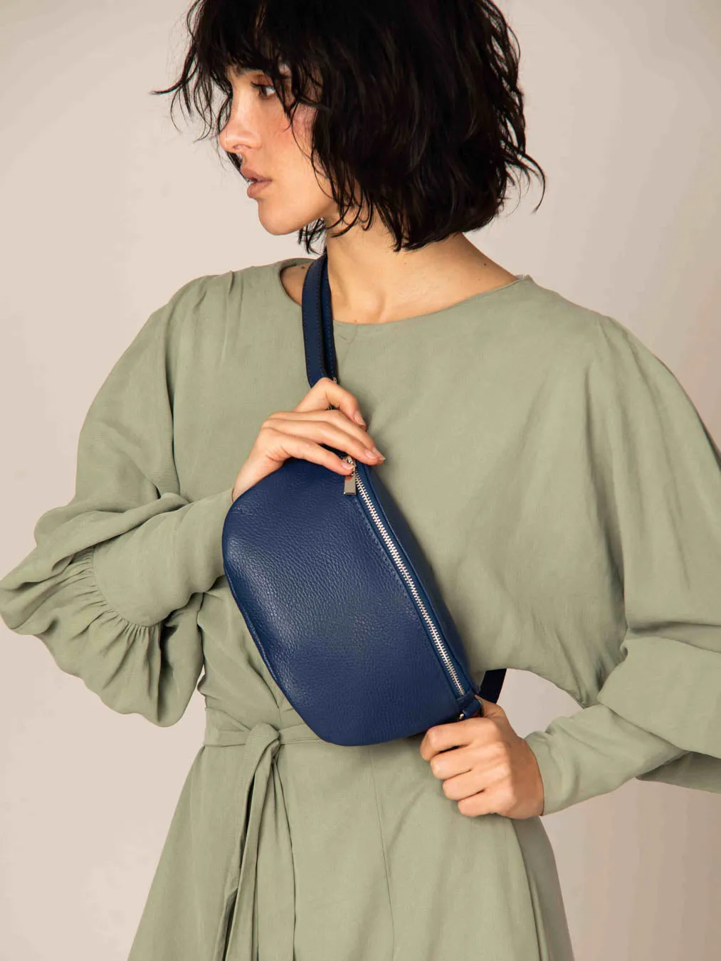 Multi-Way Leather Crossover