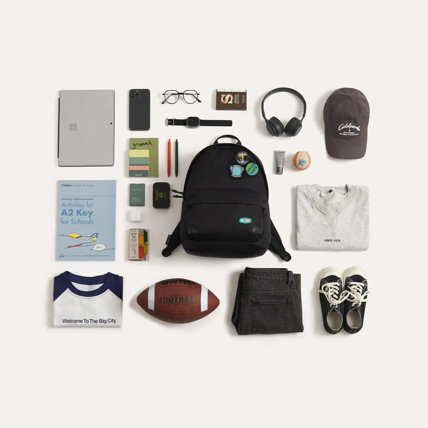 Ocean Cordura® Campus Backpack with Laptop Sleeve