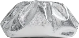 PHILOMENA Dressy Vegan Leather Clutch Purse for Women, Soft Pleated PU Evening Purse for Weddings, Proms