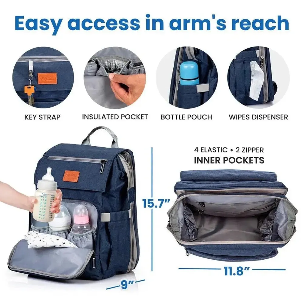 Pillani Baby Diaper Bag Backpack - Your Newborn's Must-Have