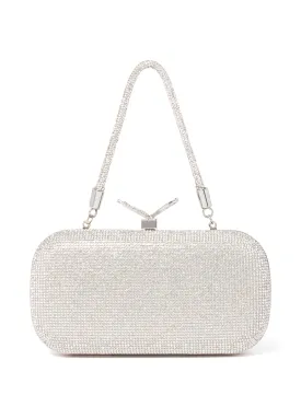 Poppy Sparkle Hardcase Clutch - Signature