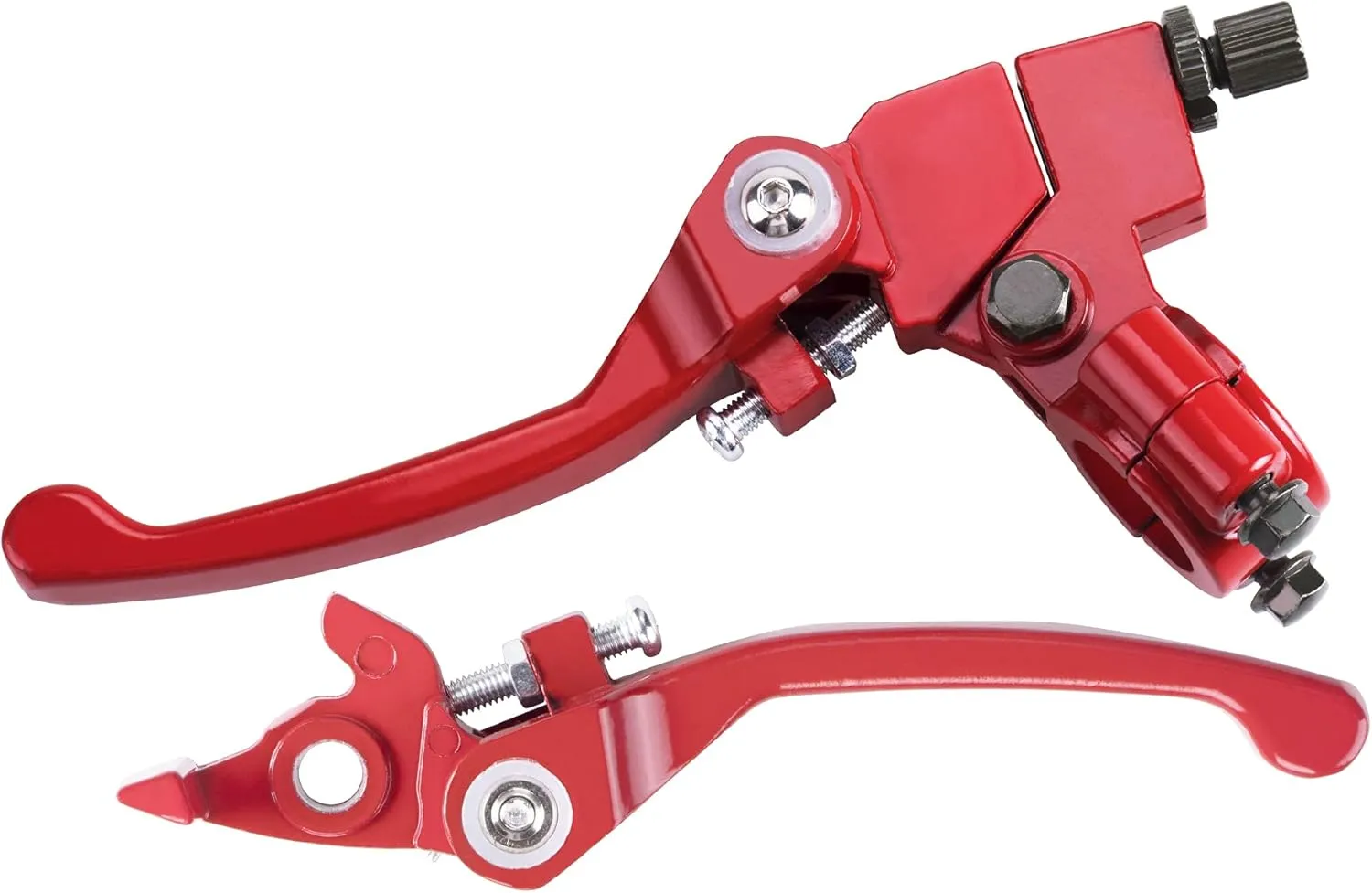 Red Folding Aluminum Clutch Brake Lever for 22mm 7/8 inch Handlebar 110cc 125cc 140cc TTR 125cc SSR Xmotos Apollo 125 Pit Dirt Bike Motorcycle