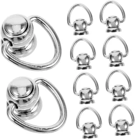SHINEOFI Stylish Luggage Buckle Chain Link Parts 10 Pack Purse Chain Buckles Bag Hardware Supplies