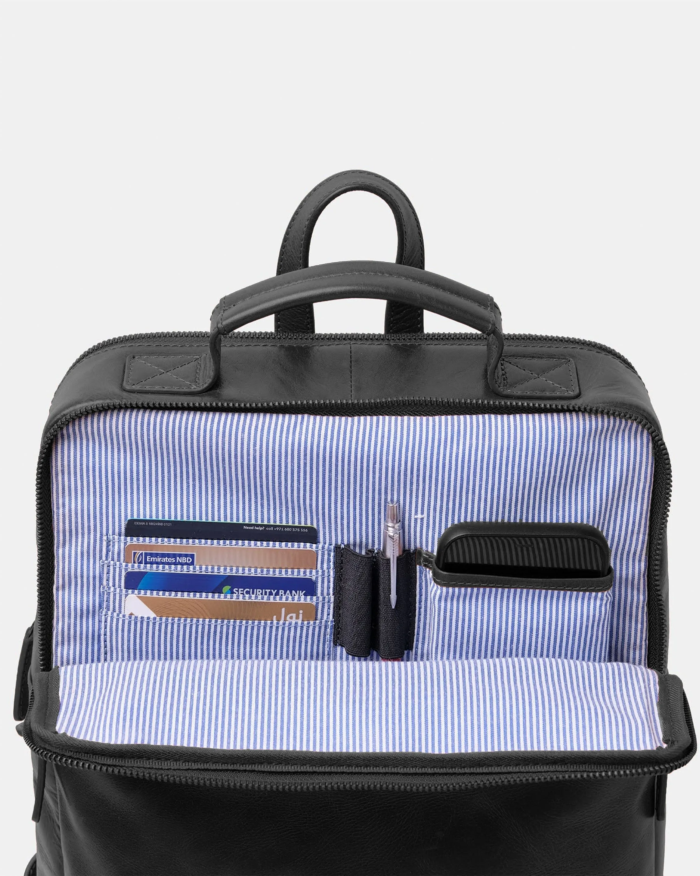 Soho Urbanist Slim Backpack | Black
